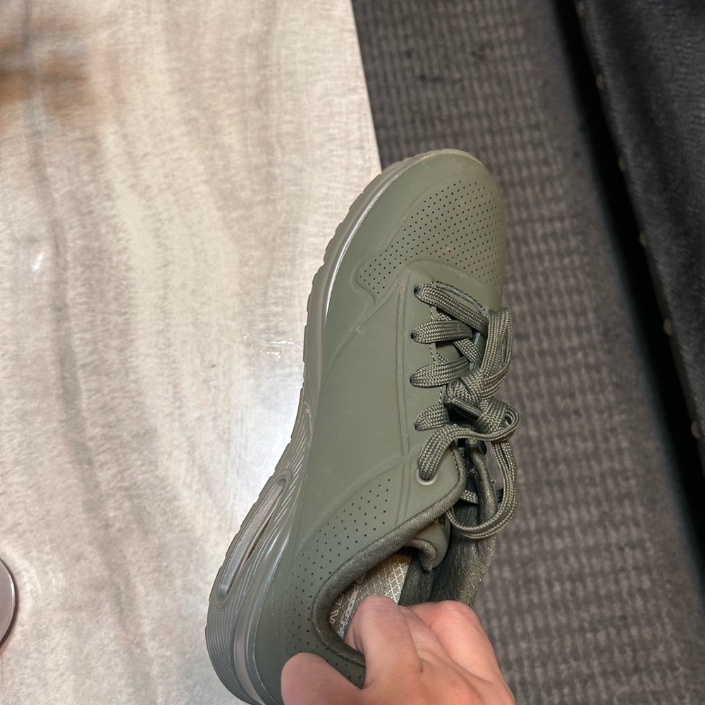 Olive Green Women's Athletic Shoes